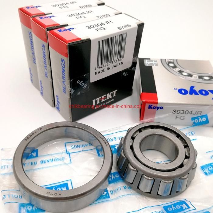 Japan Koyo Bearing 30304jr Metric Tapered Roller Bearing 30305jr Mine Bearing