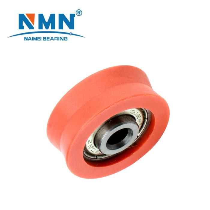 Plastic Coated Bearing Factory Price in Stock Big Belt Printing Plastic Pulley Wheel Bearing