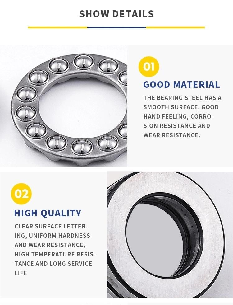 High Precision Thrust Ball Bearings for Bicyclesand