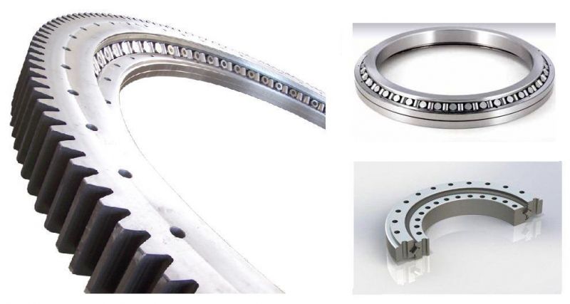Single Row Crossed Roller Slewing Ring Bearing 113.50.3550