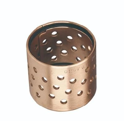 Manufacturer Direct Supply Bronze Bush With Oil Pocket Low Friction For Agricultural Application