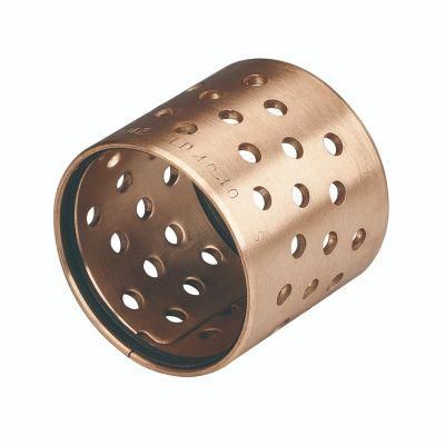 Low Friction Good Fatigue Strength Wear Resistant Wrapped Bronze Bushing Bearing Prevent Dust