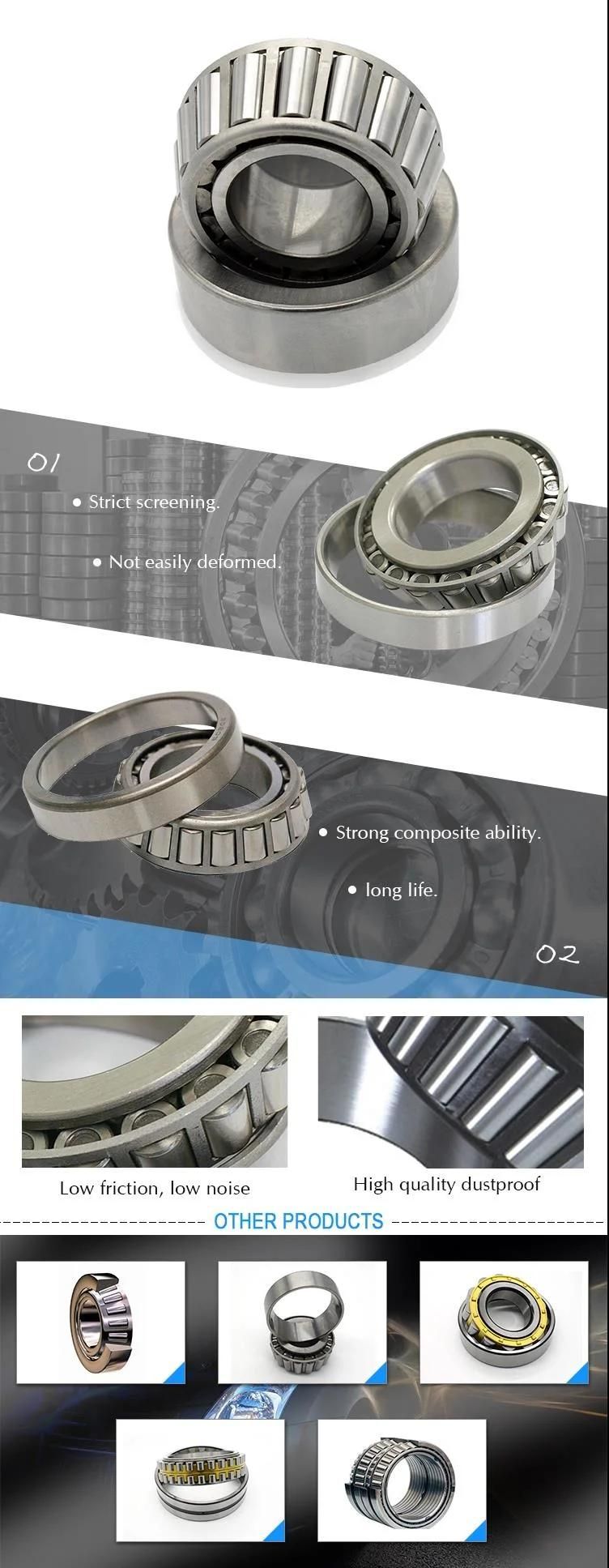 Widely Usage 50.8X122.238X43.658mm 5565/5535X Inch Single Row Tapered Roller Bearing 5565/5535