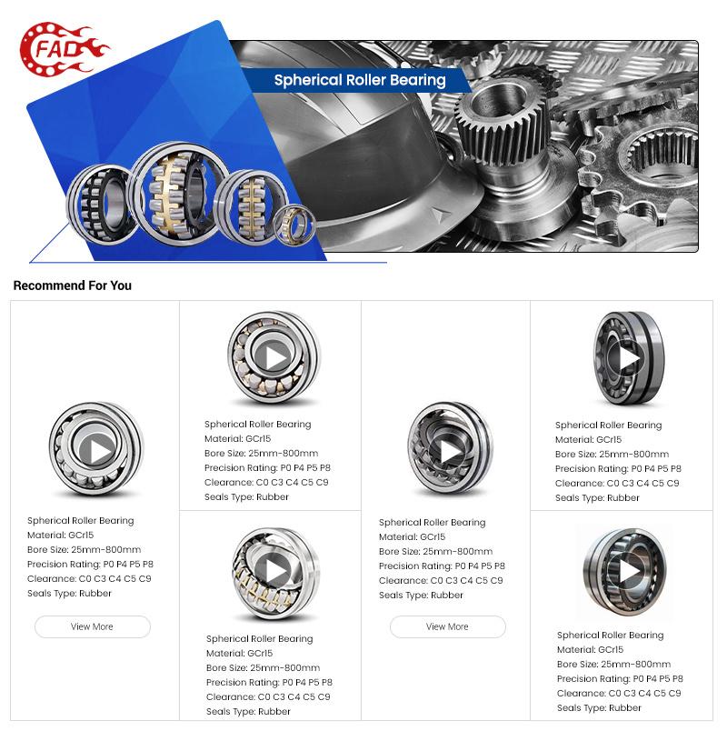 Xinhuo Bearing China Spherical Roller Bearing Suppliers Own Brand Auto Bearing Gcr15 Self Aligning Roller Bearing