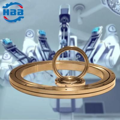 ID 12&quot; Open Angular Contact Thin Wall Bearing @ 1/4&quot; X 1/4&quot; Section for Medical Instruments