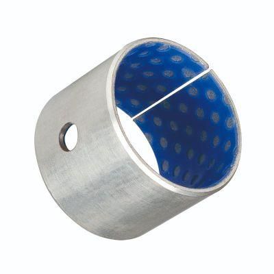 Self Lubricating Boundary Lubricating Bushing for Vehicle Chassis or Hydraulic Machine Steel with Blue POM