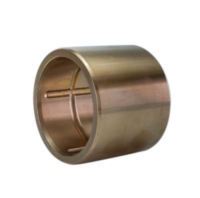 Bronze Material Plain Sleeve Bearing with Oil Grooves