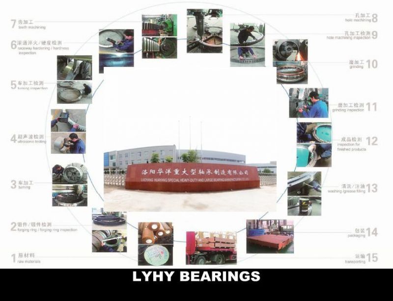 Hight temperature Resist Slewing Bearing 90-3r40-2930