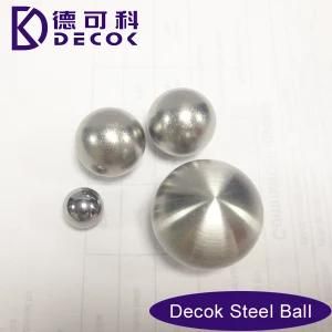 Ss201 304 316 Stainless Steel Ball with Brushed Finish