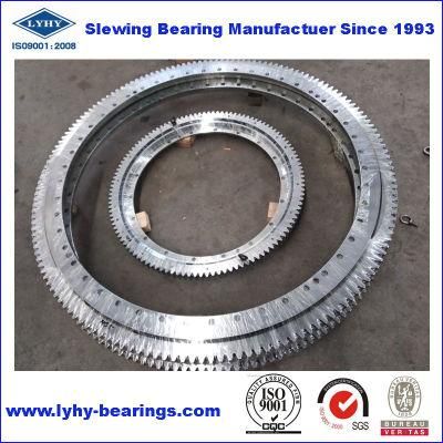 (KDLH. A. 1055.00.10 KDLH. A. 1155.00.10) Flanged Turntable Bearing with External Gear Swing Bearing