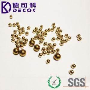 0.6mm Brass Plated Chrome Steel Ball for Nail Decoration