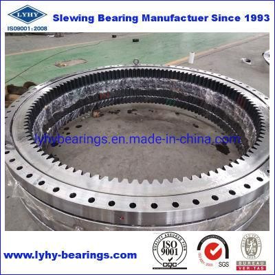 Lyhy Double Row Ball Slewing Bearings with Internal Gear 4084.20.50.0-0.3520.00
