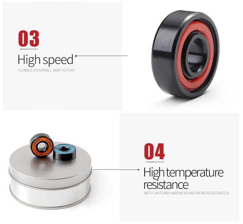 Hot High Speed ABEC-5/ABEC-7 / ABEC-9/ABEC-11 Skateboard Skateshoes Wheel Bearing