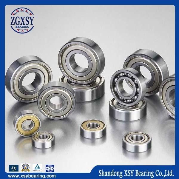 6207 Rubber Seal Deep Groove Ball Bearing