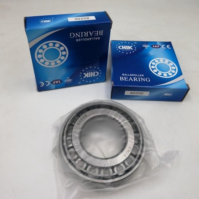 Chik OEM Large Stock Bearings Sizes 30208 30222 30308 30322 31313 Export Tapered Roller Bearing