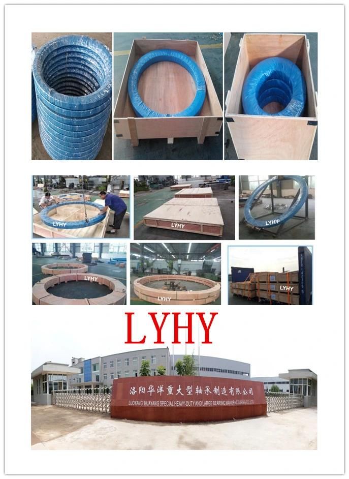 Lyhy Single Row Ball Slewing Bearings Turntable Bearings with External Teeth Mte-730t