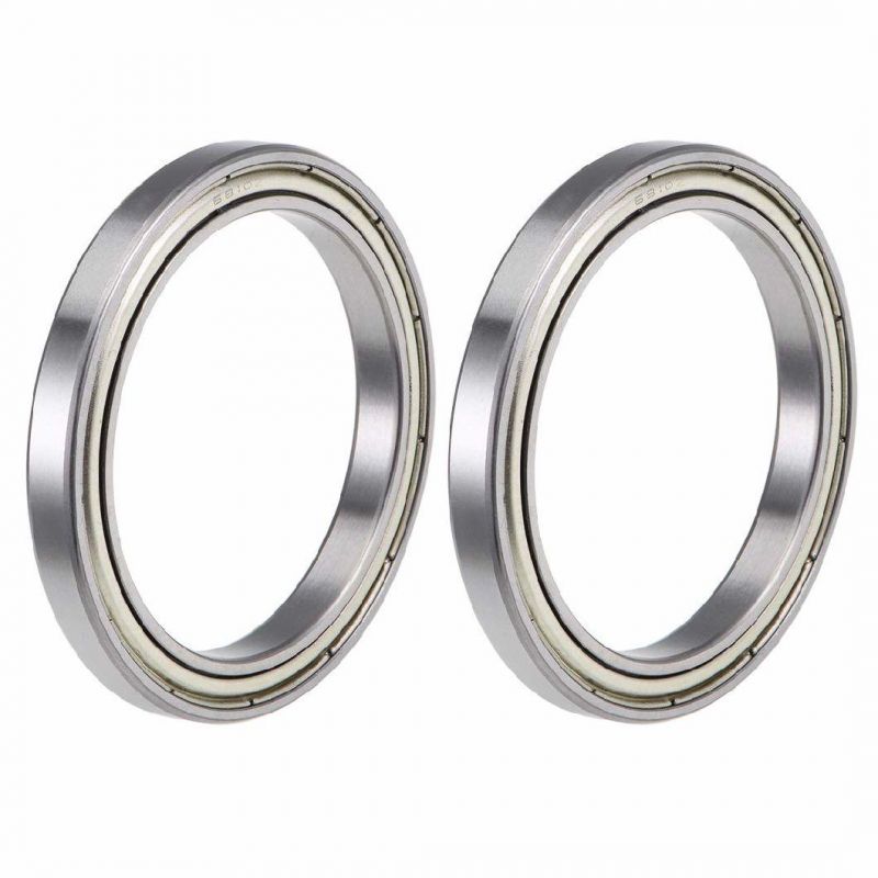 6810zz Deep Groove Ball Bearing 50mm Inner Dia 65mm Od 7mm Bore Double Shielded Chrome Steel Z2