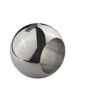 Custom Large Stainless Steel Hollow Float Ball with Hole 100mm