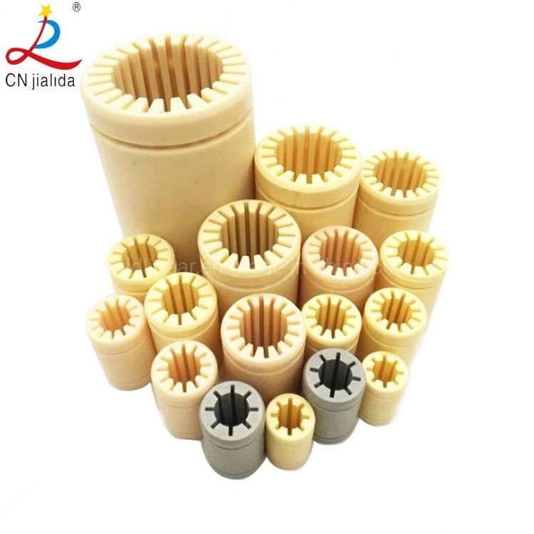 3D Printer Polymer Oiless Bearing Anodized Aluminum Adapter Plastic Linear Plain Bearing Lme10luu Lme12luu Lme16luu Lme20luu Lm25eluu Lme30luu Lme40luu Lme50luu