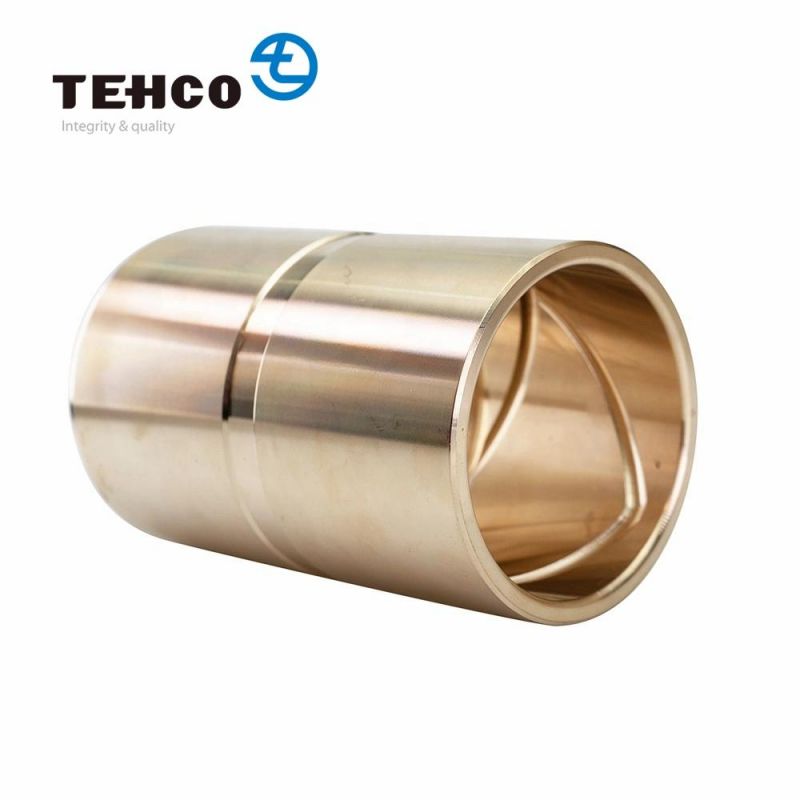 TCB800 Agriculture Machine CNC Machining Casting Bronze Bushing High Load Capacity and Good Corrosion Resistance of Low Weight.
