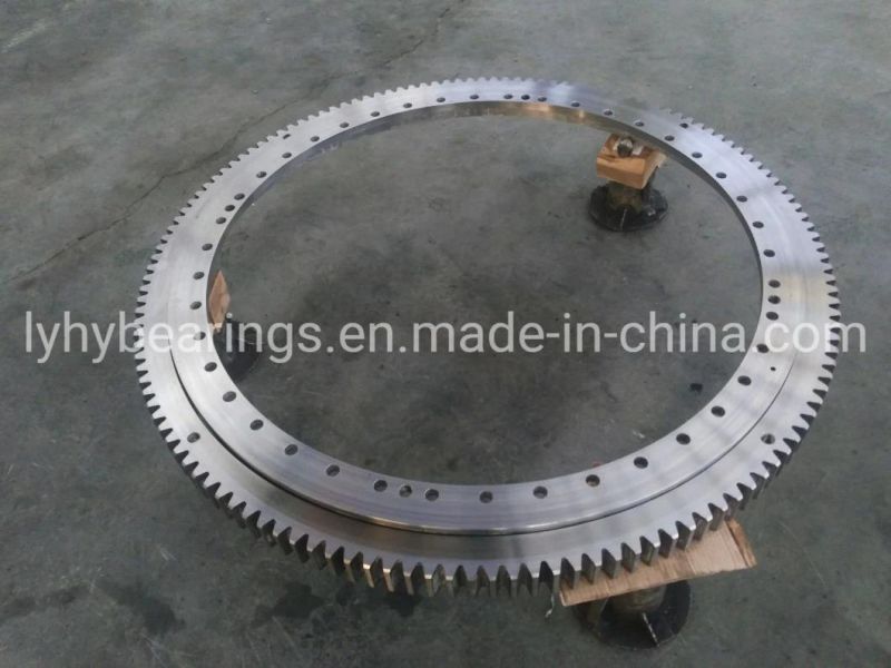 Ball Slew Ring Bearing Flanged Slewing Bearing Without Gear Teeth Bearing (RKS. 23 0411-1091)