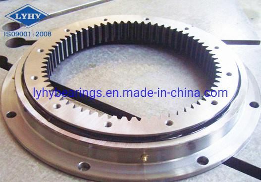 Light Single Row Ball Slewing Bearings Turntable Bearings with Internal Teeth Rk6-33n1z