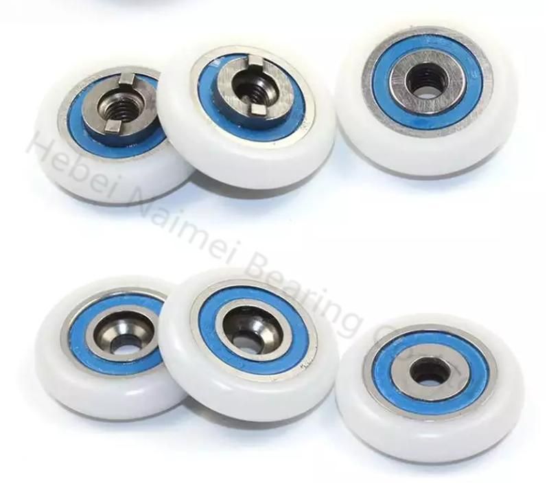 Cheap Price UPVC Aluminium Roller U Groove V Groove Bearing 14mm 16mm Sliding Door Roller with 625 Bearings