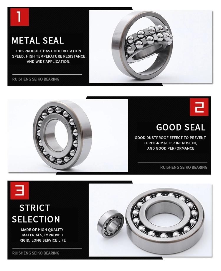 Factory Direct Sales High Efficiency Self-Aligning Ball Bearings