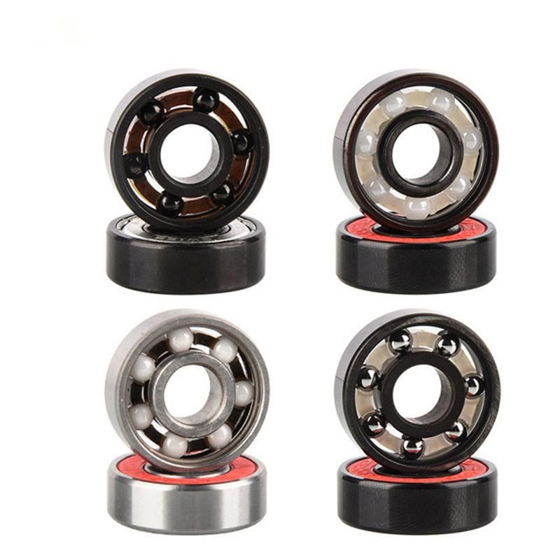 Ceramic Ball Steel Ring Nylon or Stainless Retainer 608 2RS Zz Long Life High Precision Ball Bearing