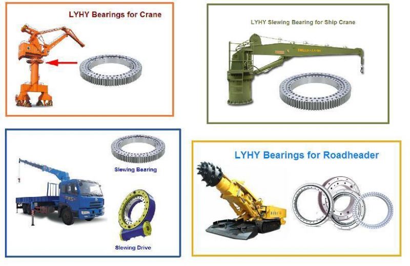 Single Row Crossed Roller Slewing Ring Bearing 113.50.3550
