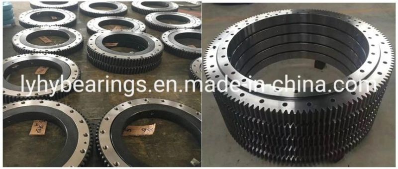 Single Row Ball Slewing Bearing Without Gear Turntable Bearing (RKS. 900155101001 RKS. 951145101001 RKS. 901175101001)