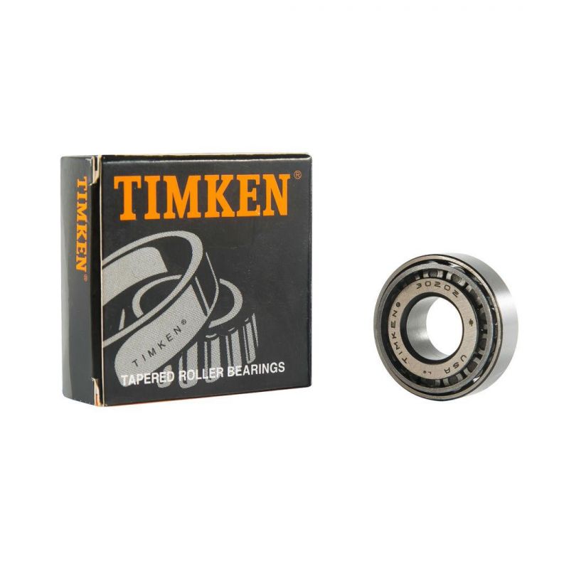 Timken NSK IKO Koyo SKF Auto Single Row 30202A 30202 Carbon Steel Roller Bearing Motorcycle Parts Car Parts Wheel Bearing Tapered Roller Bearinng