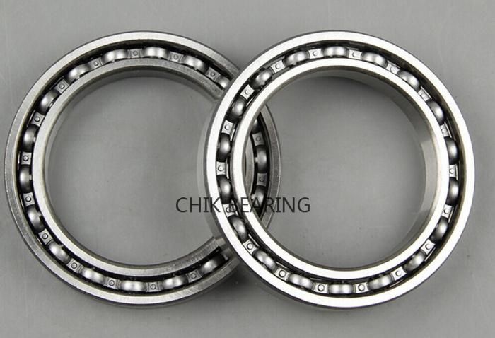 Precision Thin Section Deep Groove Ball Bearings 61806zz 61806 2RS Excavator Bearing