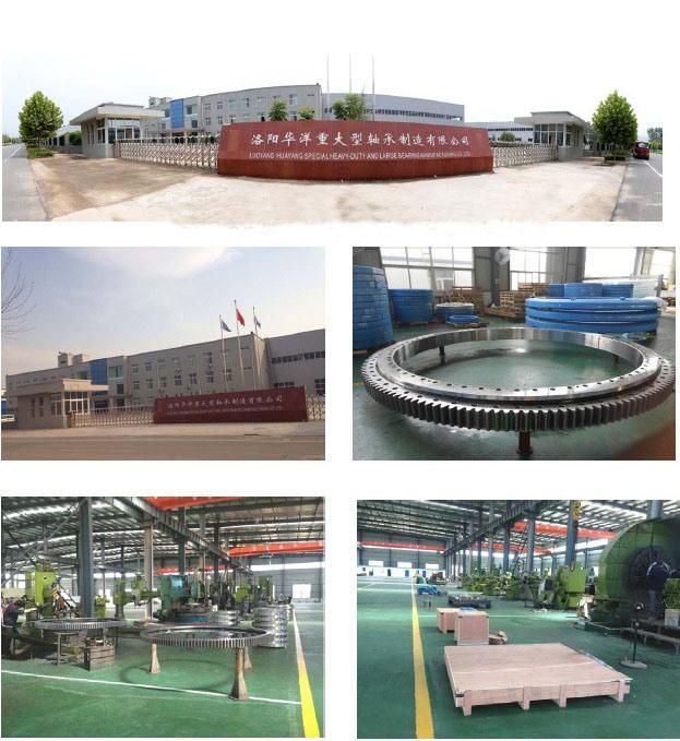 Combined Roller and Ball Slewing Bearing External Gearing Swing Bearing Geared Turntable Bearing