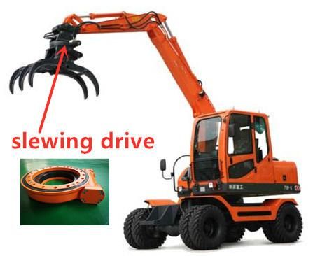 7 Inch Slewing Bearing Slewing Motor Small Timber Grab