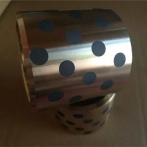Jdb Graphite Bronze Sleeve Bearing, Bronze Bushings, Sliding Oilless Bearing, Sintered Bronze Bearing, Self-Lubricating Flanged Bearing