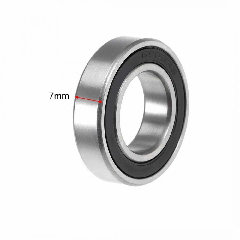 6903-2RS Deep Groove Ball Bearing 17X30X7mm Double Sealed ABEC-3 Bearing