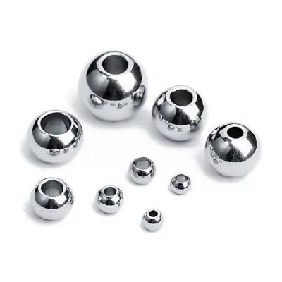 54mm Diameter Hollow Stainless Steel Balls for Decoration Thickness