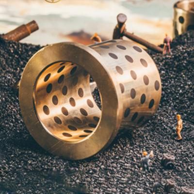 CNC High-Quality Customization Aluminum Bushing Self Lubricating Bronze Bushing Bronze Bushing Guia