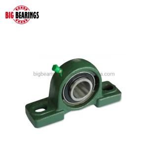 Pillow Block Bearing with Cast Iron Housing and Brass Nipple for Agricutural/Textile /Construction Machinery