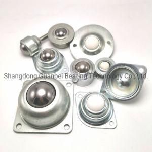 Flange Mount Ball Transfer Units Cy-25D Nylon Universal Ball Bearing