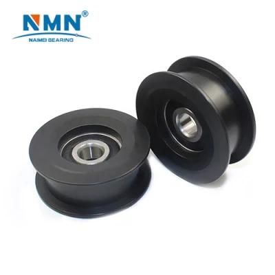 Customized Drawing POM Nylon PU Plastic Coated Bearing for Rowing Seat Wheel