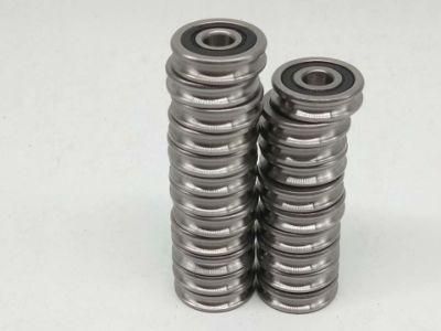 Double Row Angle Contact Ball Bearing with R Groove
