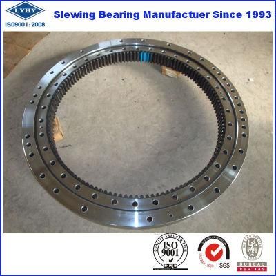 Lyhy Four Contact Ball Slewing Bearings Truntable Bearings with Internal Gear 2di. 095.10