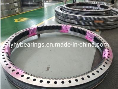 131.45.2800 Triple Row Roller Slewing Bearings External Gear Turtable Bearings 132.45.2800