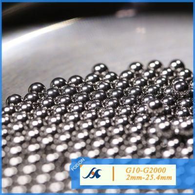 2.381mm-12.7mm G60-G1000 AISI 665 Stainless Steel Ball for Vibration Polishing