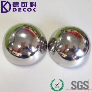 China Factory 304 Stainless Steel 51mm 60mm 63mm Steel Half Sphere Hemisphere
