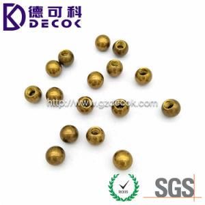 High Quality Factory Price Solid Copper Zinc Alloy H62 Brass Ball 15mm M5 Threaded
