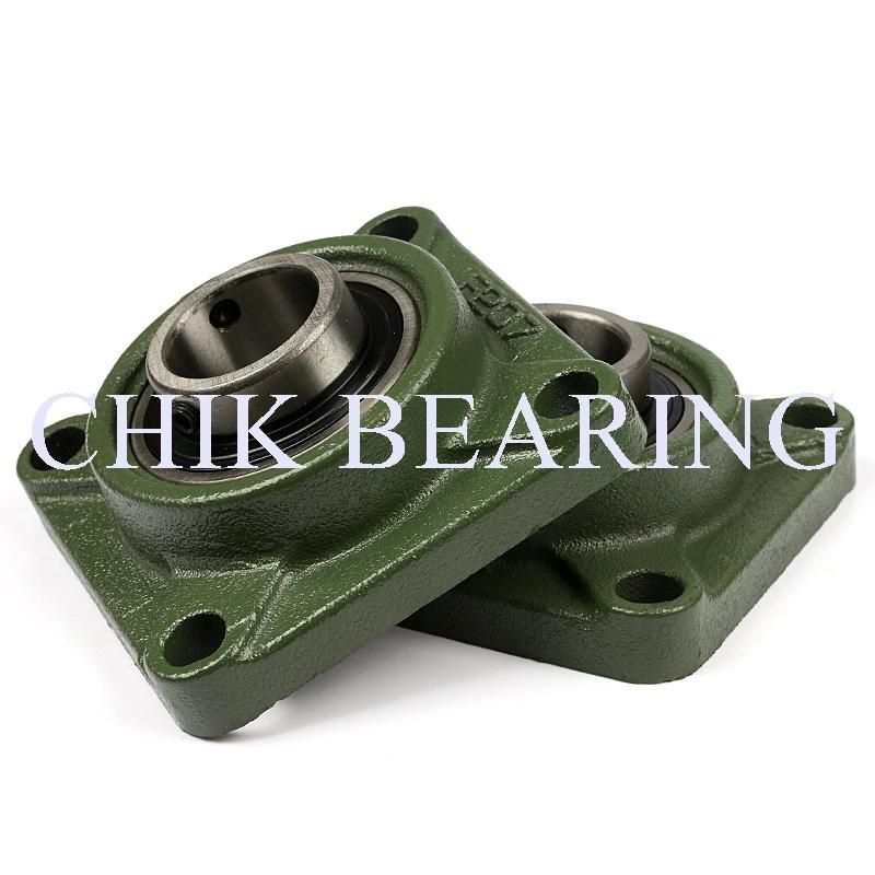 High Quality Pillow Block Bearing Cast Steel Flange Bracket Unit Ucf201 Ucf202 Ucf203 Ucf204 Ucf205 for Agricultural Machinery