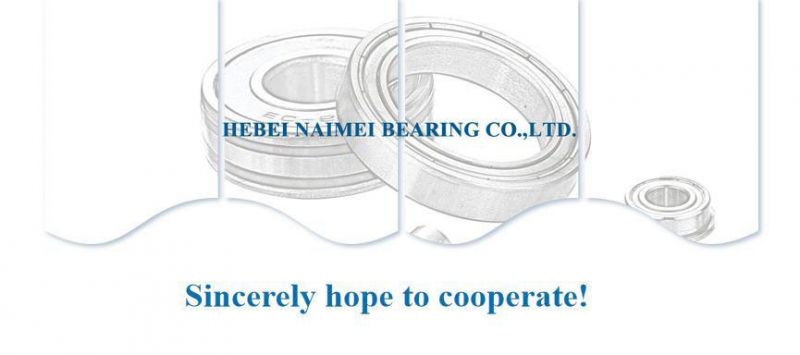 High Speed Deep Groove Ball Bearing 6315 6316 6317 Stainless Steel Material Production